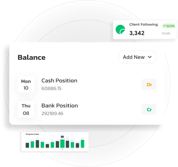 Live Cash & Bank Positioning